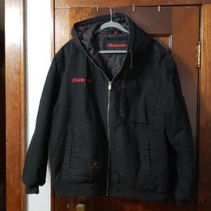 Snap On Quilted Coat